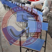 صندلی آموزشی/صندلی دانشجویی/صندلی محصلی چوبی (آبی)|صندلی و نیمکت|رباط‌کریم, |دیوار