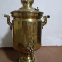 سماور برنز قدیمی|کلکسیون اشیاء عتیقه|نیر (اردبیل), |دیوار