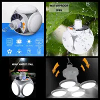 چراغ اضطراری شارژی پنج پر