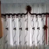 پرده با والان|پرده، رانر، رومیزی|فیروزکوه, |دیوار