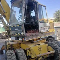 فروش نقدی بیل مکانیکی هپکو لاستیکی