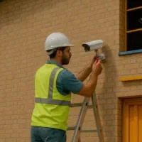 نیروی فنی کار برقکار یا دوربین مداربسته