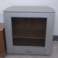 میز تلویزیون بزرگ دوطبقه یک کشو مناسب تا ۳۲ لینچ