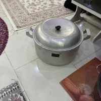 دیگ المنیومی بزرگ