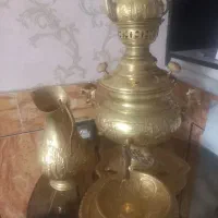 سلام  سماور ذغالی کاملا سالم و نو