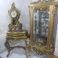 بوفه و ست کنسول ساعت|بوفه، ویترین، کنسول|ایلام, |دیوار