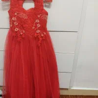 لباس عروس نو قرمز سایز ۴۲