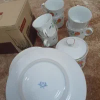 پارچ و لیوان، و ست فنجان و قندان|ظروف سرو و پذیرایی|فردیس, شهرک وحدت|دیوار