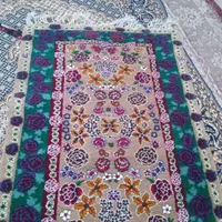 قالی گل رز|فرش|بجنورد, |دیوار