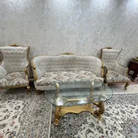 مبل استیل هفت نفره|مبلمان خانگی و میز عسلی|تهران, ائمه اطهار|دیوار