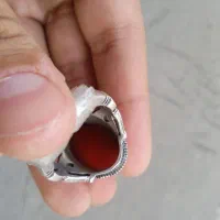 انگشتر عقیق دستساز قیمت توافقی|جواهرات|قم, حنیف نژاد|دیوار