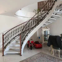 راه پله مارپیچ دوبلکس