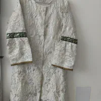 مانتو ژاکارد پفکی مجلسی