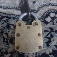 قفل عتیقه روسی برنج|کلکسیون اشیاء عتیقه|مشهد, دانشجو|دیوار