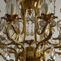 لوستر  آب طلا|لوستر و چراغ آویز|اسلام‌شهر, شهرک سالور|دیوار