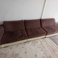 مبل ۷نفره|مبلمان خانگی و میز عسلی|قم, سراجه (۱۵ خرداد)|دیوار