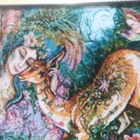 تعدادیک عددتابلوفرش|فرش|ورامین, ورامین|دیوار