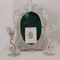 اینه شمعدان نقره