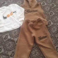 سه دست لباس پسرانه سه تیکه دستی سیصد و پنجاه