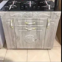 گاز صفحه شیشه کابینت هم چوب