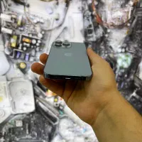 ایفون ۱۳پرو ابی در حد نو ۱۲۸گیگ تمیز|موبایل|اصفهان, مفتح|دیوار