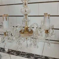 یک جفت لوستر تمامی آویز ها خارجی ترک|لوستر و چراغ آویز|اصفهان, همدانیان|دیوار