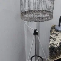 قفس استیل پایه دار