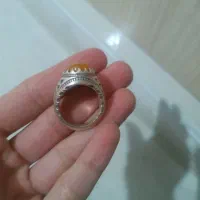 انگشتر عقیق زرد|جواهرات|خمین, |دیوار