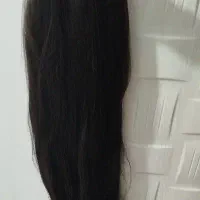 کلاه گیس طبیعی یک بار استفاده شده کاملا سالم