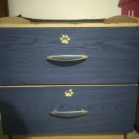 ۱عدد پاتختی  و قفسه