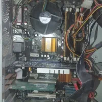 کیس کامپیوتر کامل +مانیتور ( LED ) ۱۹ اینچ سامسونگ|رایانه رومیزی|کرج, کمال‌شهر|دیوار