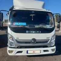کامیونت ارنا پلاس تانکر وکیوم مشغول بکار