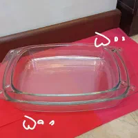 ظرف ظروف تابه پیرکس دکمه ای کاسه دیس مرغ خوری|ظروف سرو و پذیرایی|تهران, صادقیه|دیوار