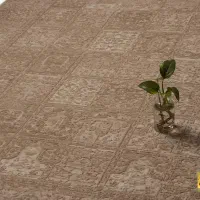 فرش کرم نسکافه ای فرش لوکس