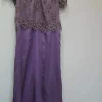 لباس شب سنگ دوزی شده با دامن ساتن|لباس|پرند, فاز ۴|دیوار