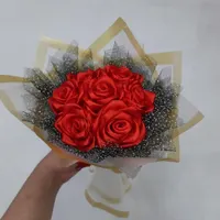 هفت شاخه ی ربانی|گل مصنوعی|بندر گناوه, |دیوار
