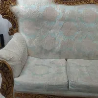مبل سلطنتی ۷ نفره|مبلمان خانگی و میز عسلی|رشت, توشیبا|دیوار