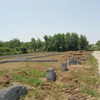 زمین قابل ساخت جنگلی داخل شهرک/با اقساط بلند مدت