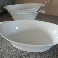 ظرف مناسب سرو سالاد و خورش و مرغ و...