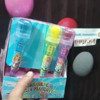 آبنبات میکروفنی(چراغ قوه) آبنبات روژی چراغ دار