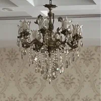 لوستر هشت شاخه|لوستر و چراغ آویز|کرج, شهرک بنفشه|دیوار