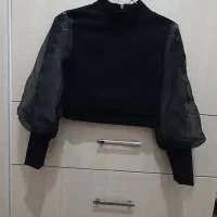 شومیز دخترونه مشکی  ۳۶ تا ۳۸ قیمت ۳۰۰ هزار تومن