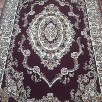 روفرشی ۶ متری و ۳متری مخمل رنگ زرشکی