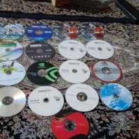 دیسک یا سی دی بازی کامپیوتر و دسته کامپیوتر