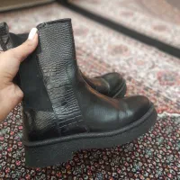 پوتین چرم اصل در حد نو