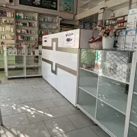 قفسه ام دی اف داروخانه،کالای پزشکی،آرایشی بهداشتی|کتابخانه، شلف، قفسههای دیواری|ارومیه, |دیوار