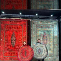 فرش ستاره طلایی مشهد ۱۲۰۰ شانه ۶،۹،۱۲متری|فرش|شیراز, شهرک سراج‎|دیوار