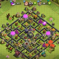 3 تا اکانت کلش تانهال 9 مکس فقط 335 تومن