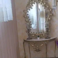 آینه و شمعدان برنج