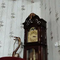 ساعت ایستاده کاملا چوب|ساعت دیواری و تزئینی|خرم‌آباد, |دیوار